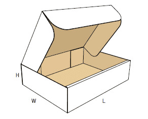 Single Wall Pizza Boxes 584 x 381 x 180mm (Pack of 40)