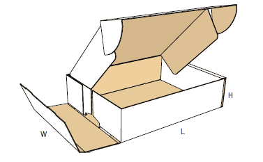 Single Wall Postal Boxes 606 x 281 x 66mm (Pack of 15)