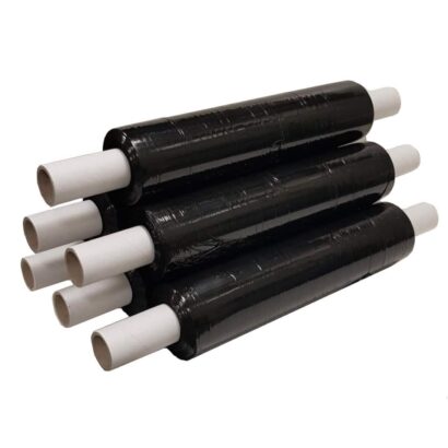 Black Pallet Wrap 500mm x 200m 23mu