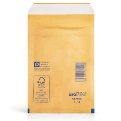Arofol Envelope 100 x 165mm (200 Per Case)