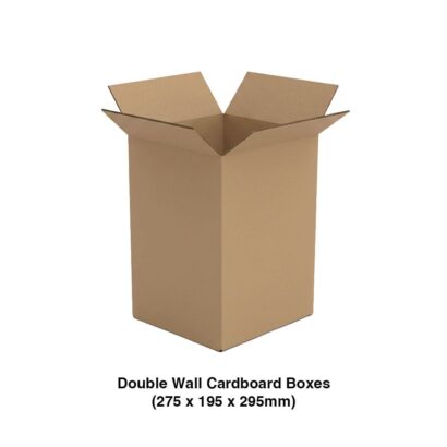Double Wall Cardboard Moving Boxes 275 x 195 x 295mm (Pack of 15)