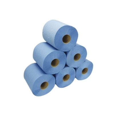 Blue Centrefeed Rolls 2Ply 150M X 165mm