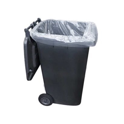 Clear Wheelie Bin Liner 30x48x54" 18kg+