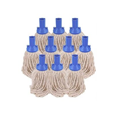 Exel PY Socket Mop Head 7oz BLUE - Pack/10