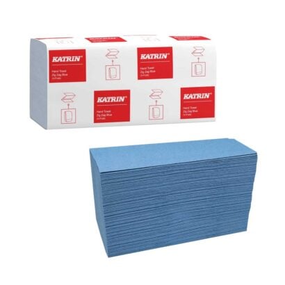 Katrin Blue Hand Towel V-fold 1 ply