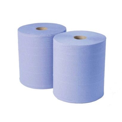 3 Ply Blue Wiper Roll 300m x 370mm